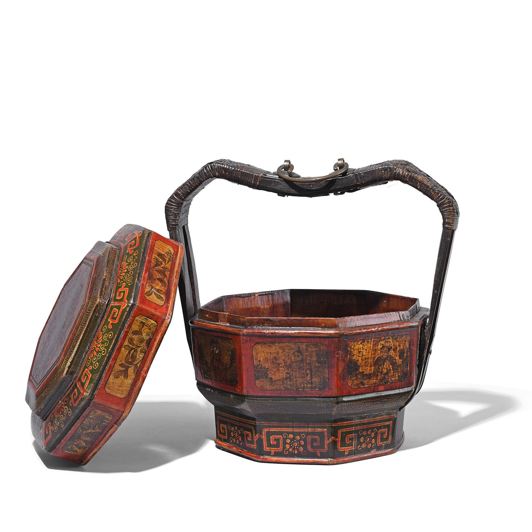 Chinese Wedding Basket from South China - ca 1920