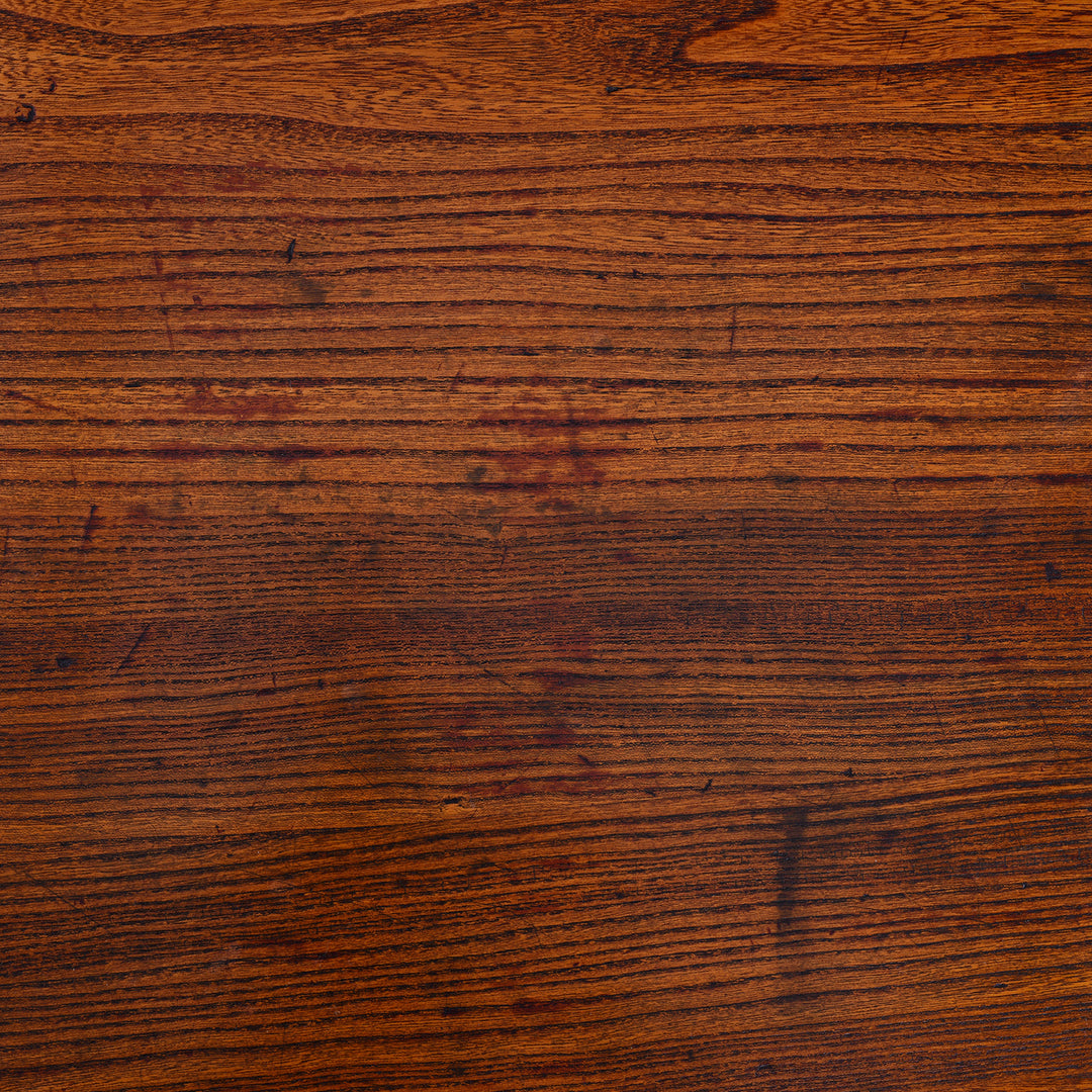 Grain Detail From Antique Elm Chinese Sideboard From Peking
