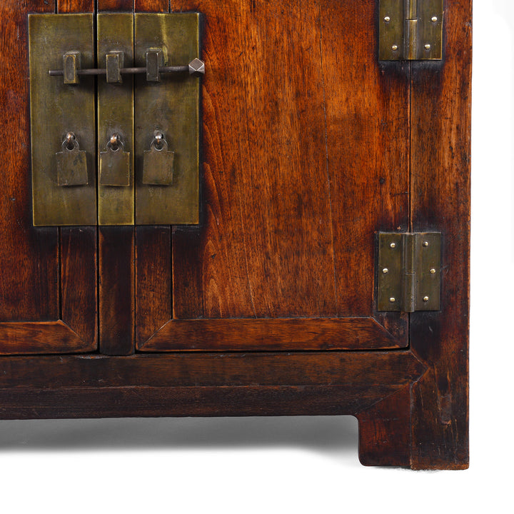 Leg Detail From Antique Chinese Sideboard | Indigo Antiques