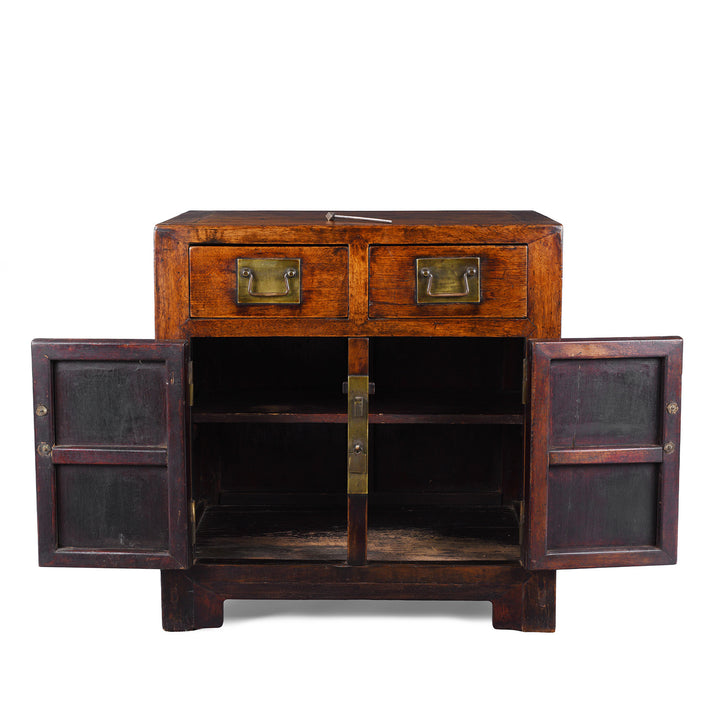 Interior Of Antique Chinese Sideboard | Indigo Antiques