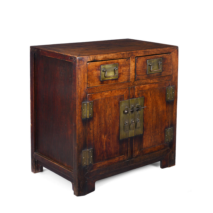 Angled VIew Of Antique Chinese Sideboard | Indigo Antiques