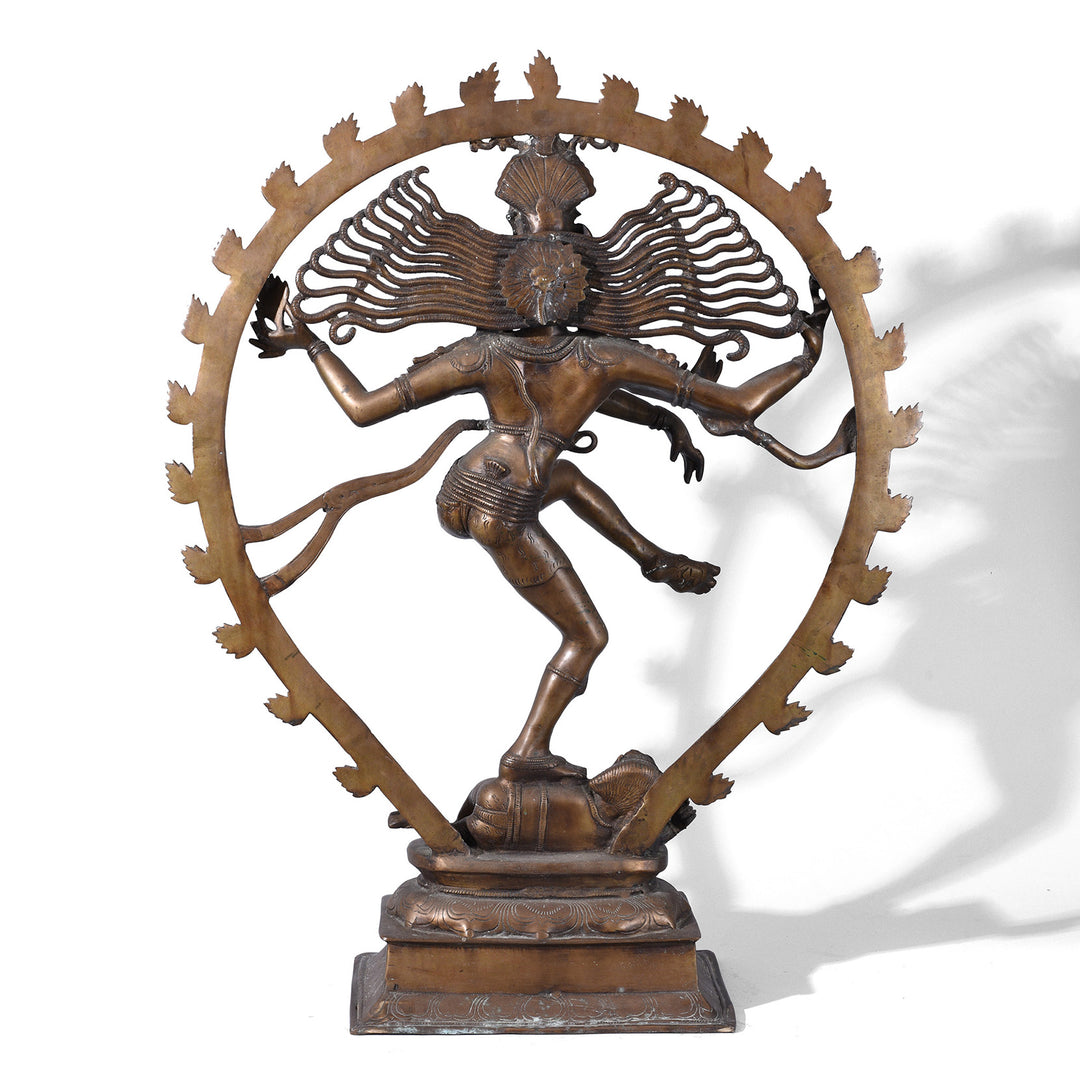 Back Of Chola Style Shiva Nataraja From South India | Indigo Antiques