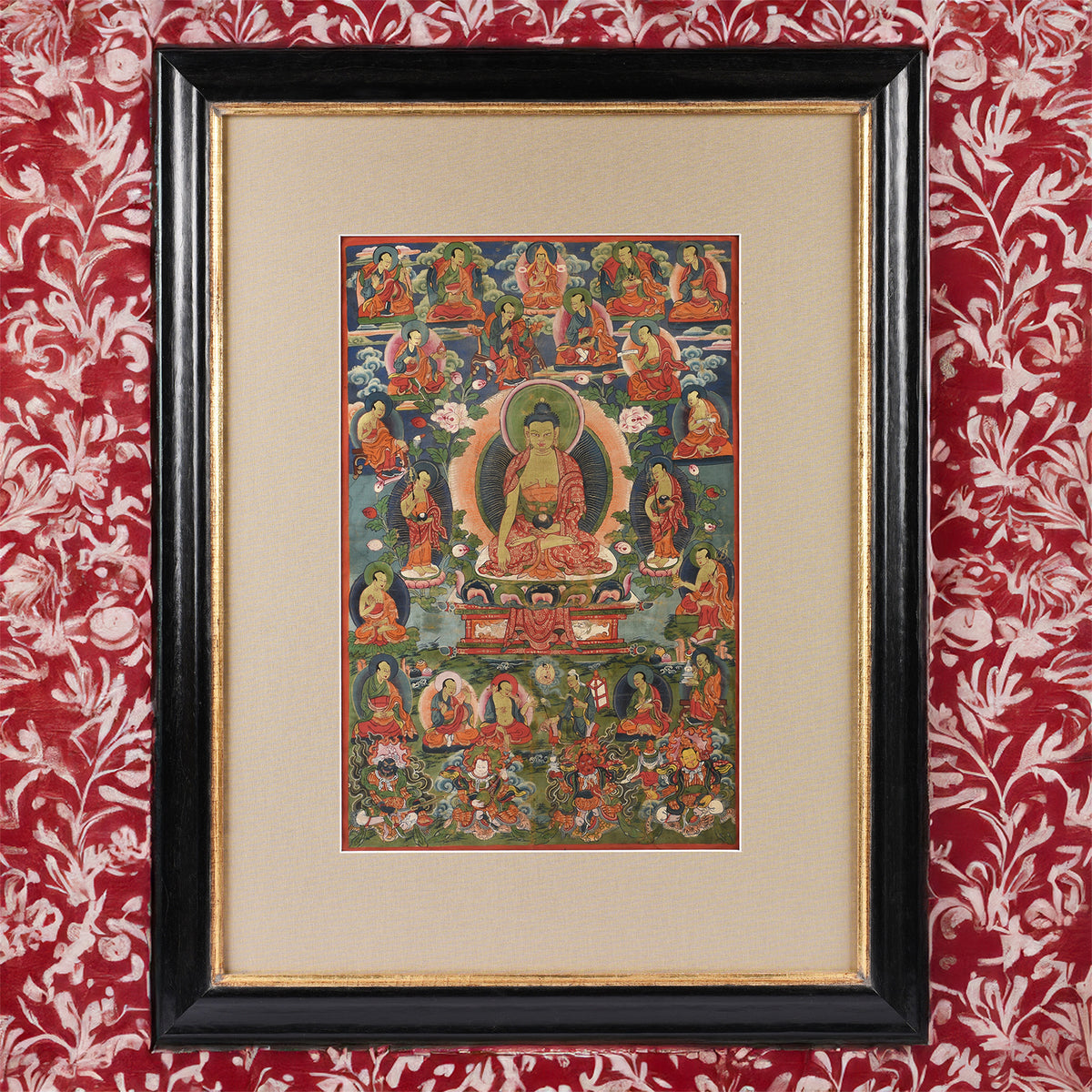 Antique Tibetan Thangka 19thC | Indigo Antiques