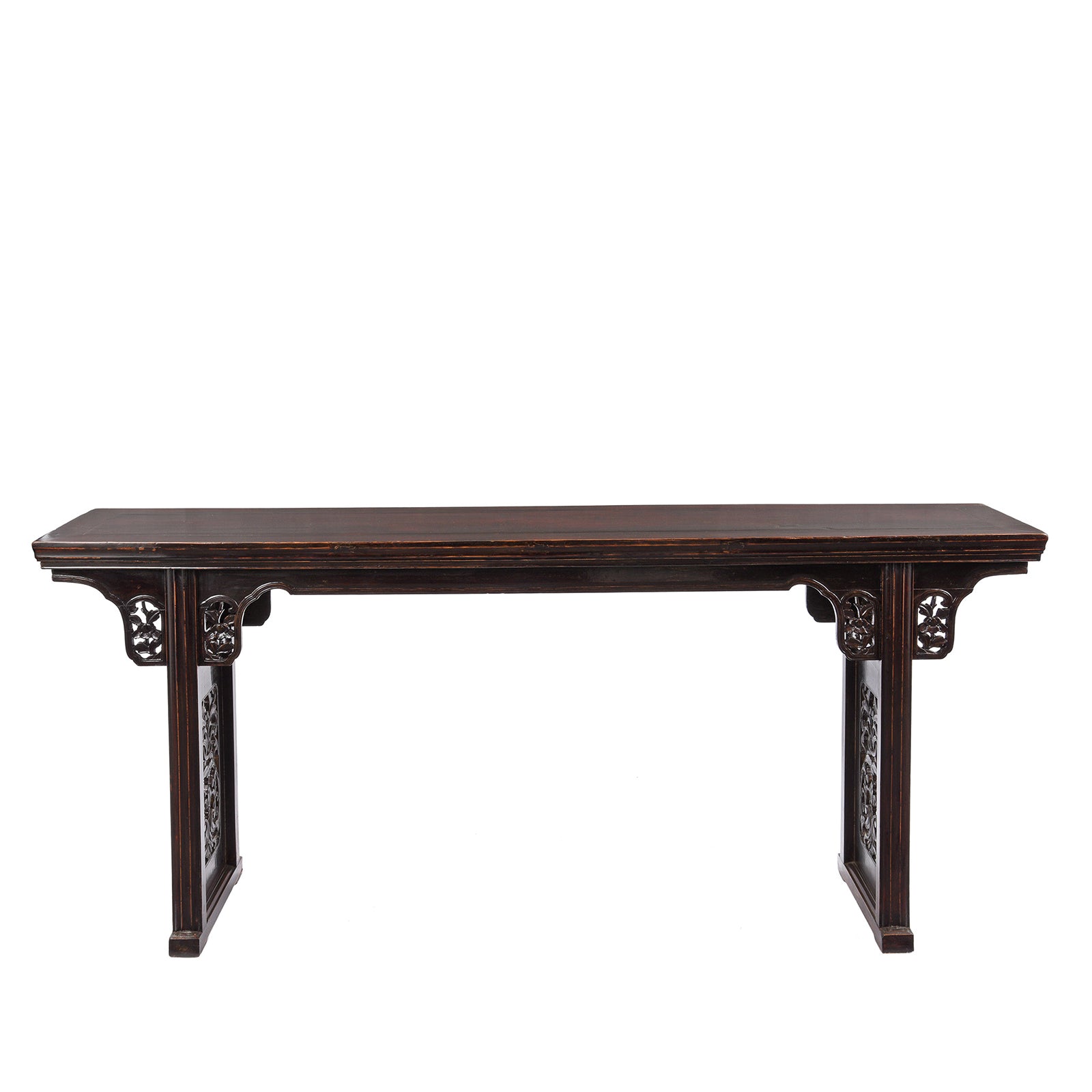 Burgundy Lacquered Chinese Altar Table - 19thC | Indigo Antiques