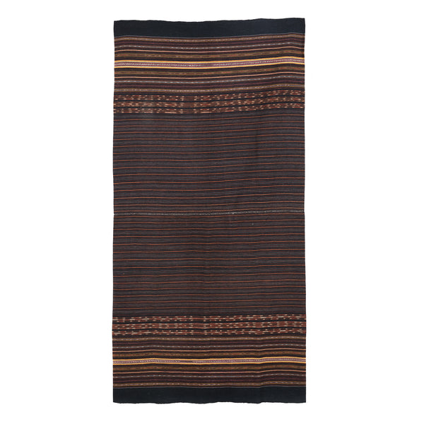 Vintage Hand spun and Hand-woven Cotton Ikat Sarong from Flores