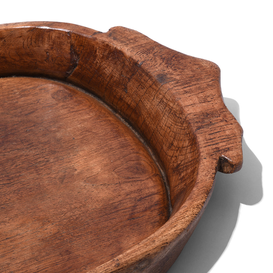 Wood Grain Detail From Antique Indian Teak Parath From Rajasthan | Indigo Antiques