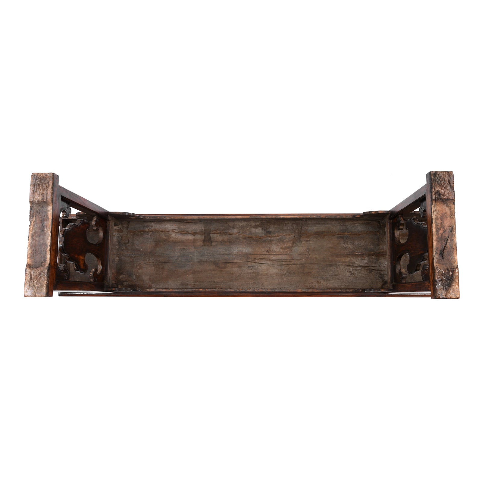 Underside Of Antique Chinese Huali Altar Table | indigo Antiques