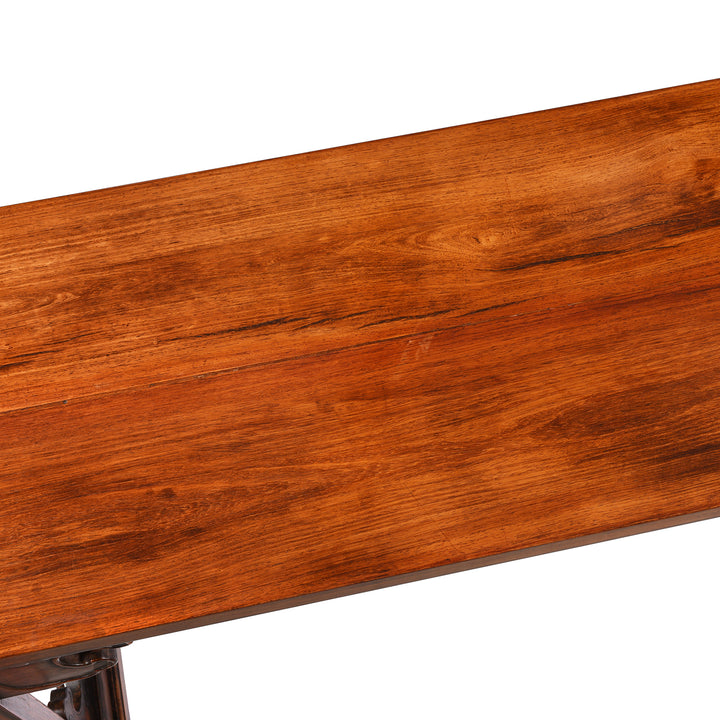 Surface Detail From Antique Chinese Huali Altar Table | indigo Antiques