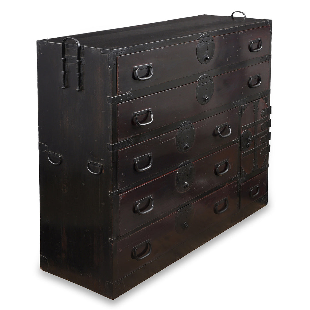 Japanese Isho Dansu With Secret Drawer - Taisho Period