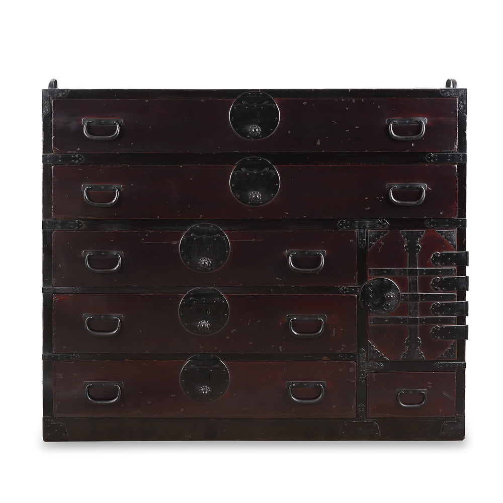 Antique Japanese Isho Dansu - Kiri & Sugi - Taisho Period | Indigo Antiques