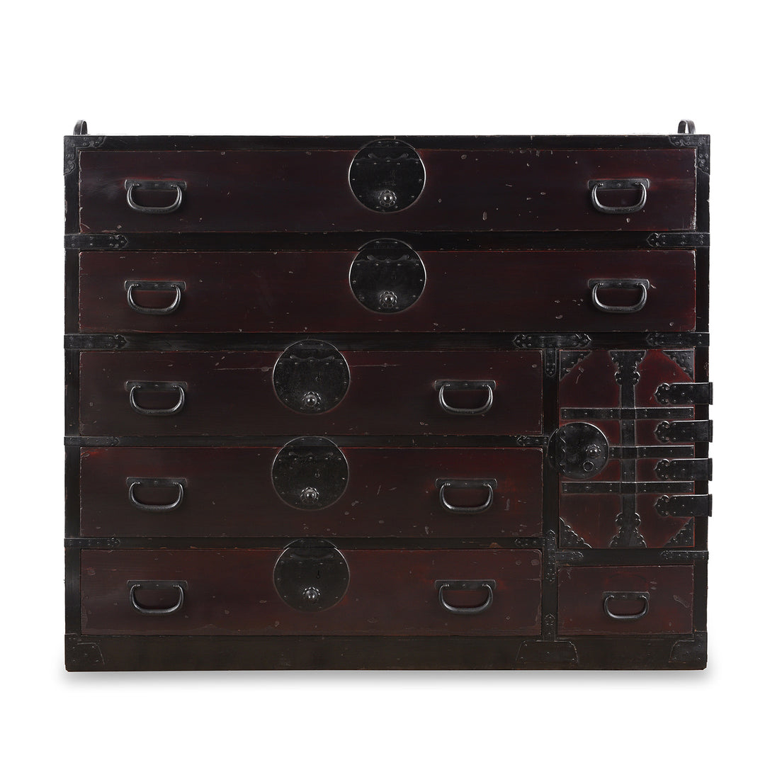 Antique Japanese Isho Dansu - Kiri & Sugi - Taisho Period | Indigo Antiques