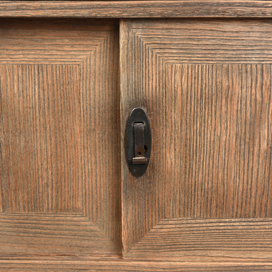 Doors Detail From Antique Japanese Tea Chest Dansu | Indigo Antiques