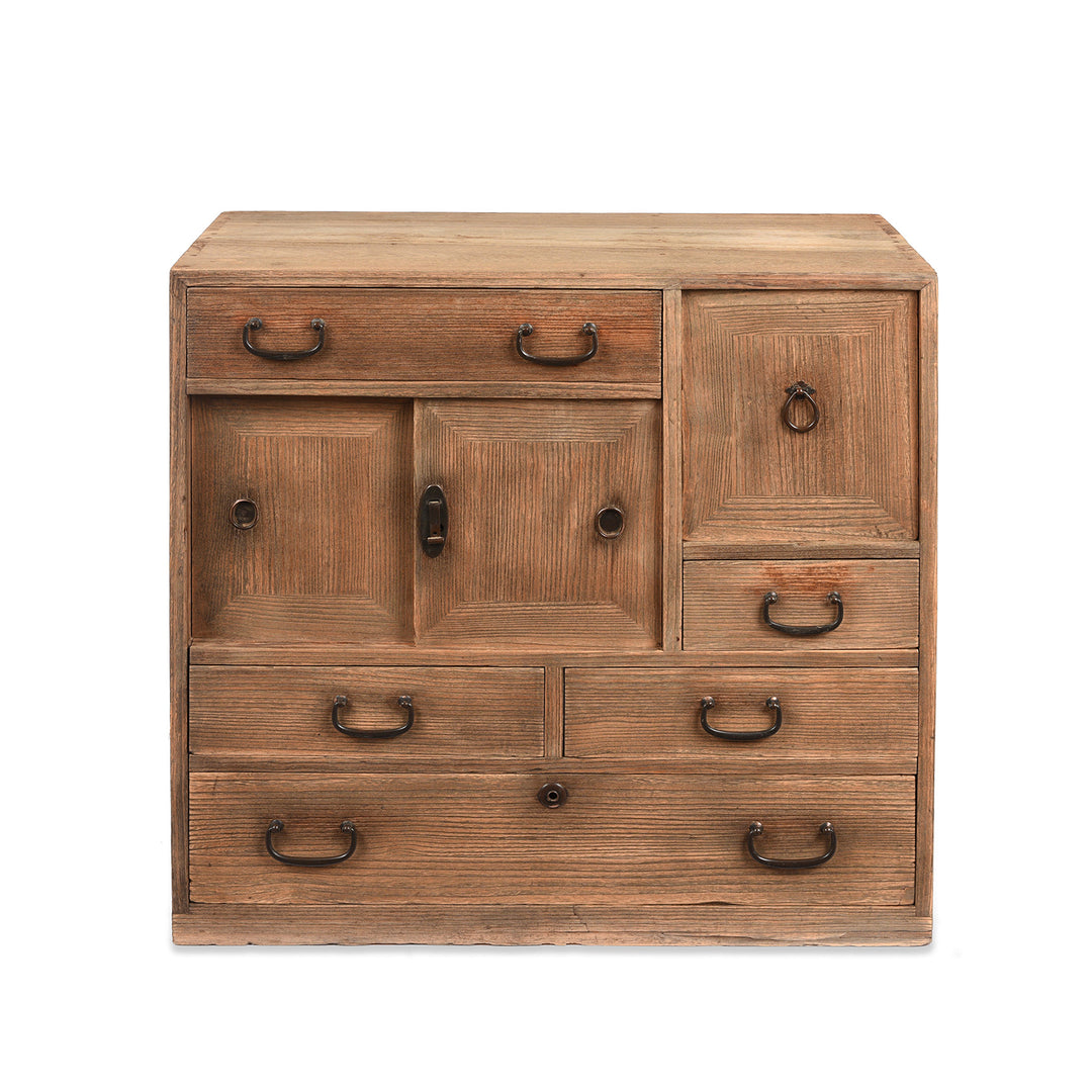 Antique Japanese Tea Chest Dansu | Indigo Antiques