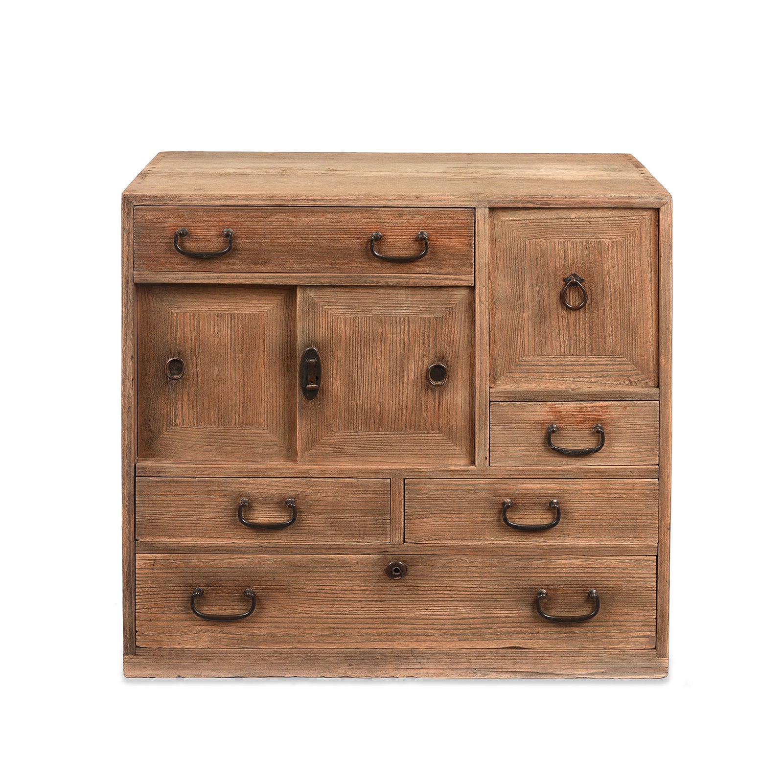 Antique Japanese Tea Chest Dansu | Indigo Antiques