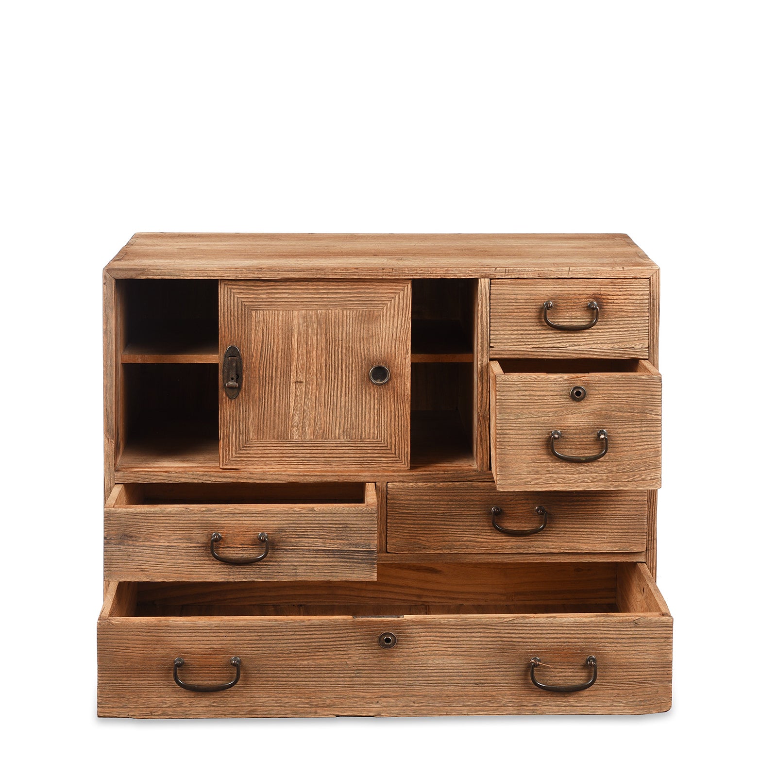 Antique Japanese Tea Chest Dansu | Indigo Antiques