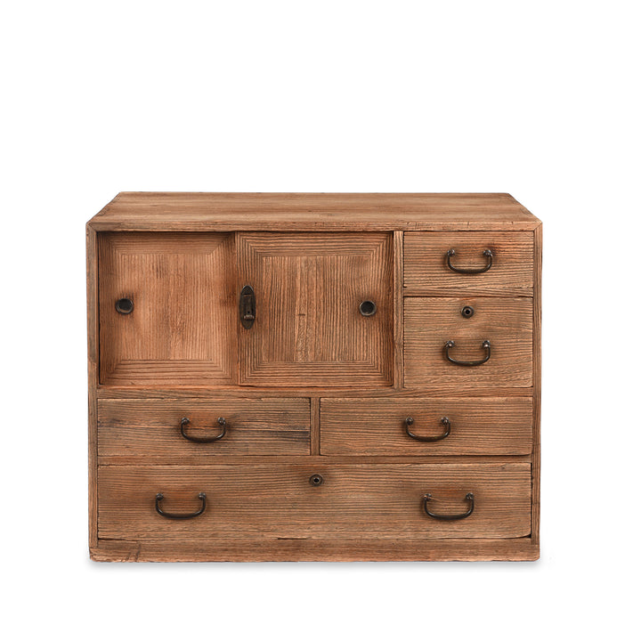 Antique Japanese Tea Chest Dansu | Indigo Antiques