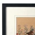 'Visit To The Garden' Japanese Woodblock by Nishikawa Sukenobu