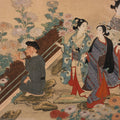 'Visit To The Garden' Japanese Woodblock by Nishikawa Sukenobu