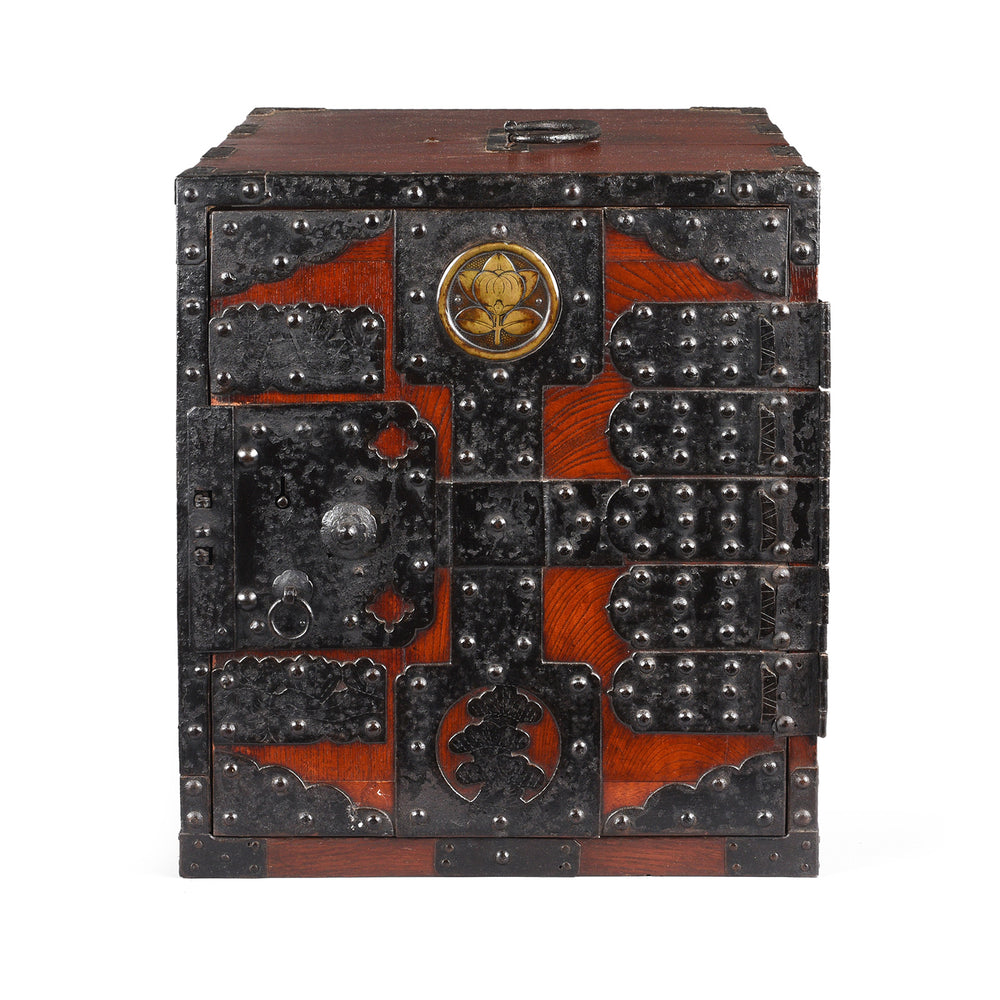 Antique Japanese Kakesuzuri Funa Dansu From Sado Island | Indigo Antiques