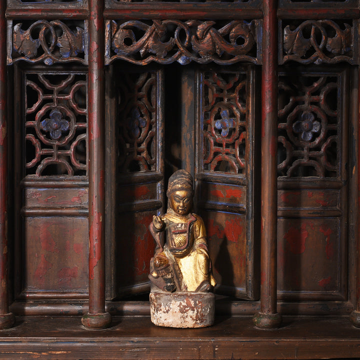 Qing Dynasty Guan Yu Figure - Early 19th Century