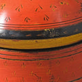 Vintage Lacquer Pot from Rajasthan ca 1930