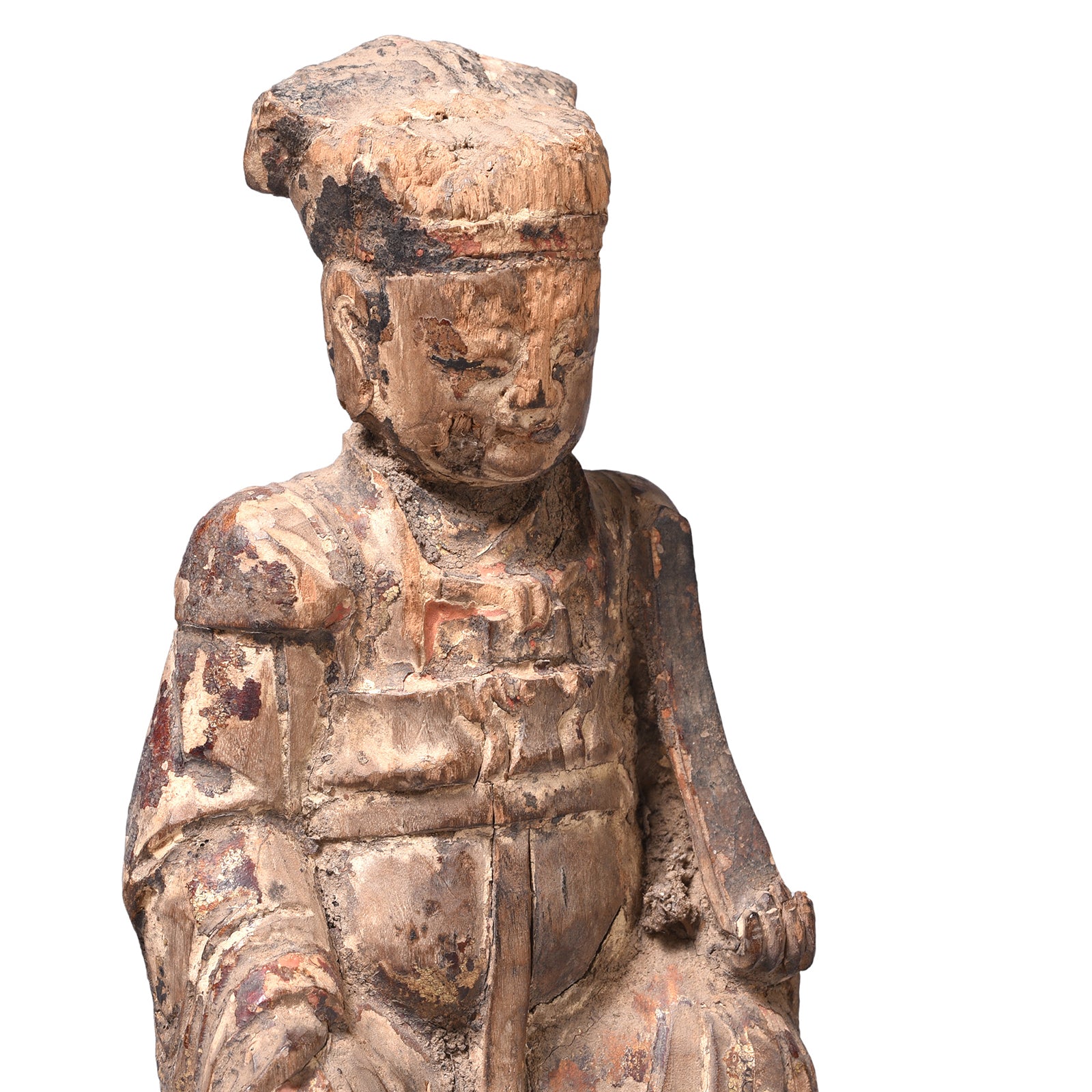 Antique Chinese Ancestor Figure | Indigo Antiques