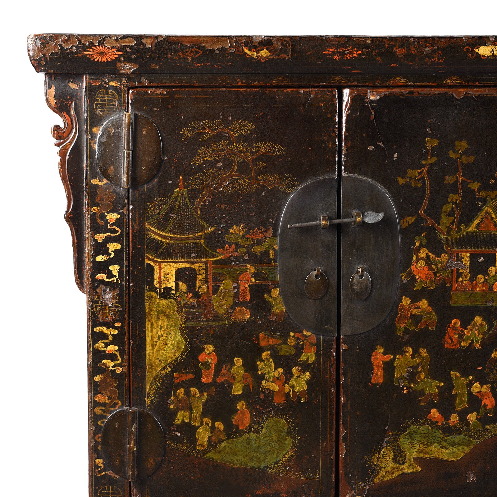 Antique Black Lacquer Sideboard From Shanxi | Indigo Antiques