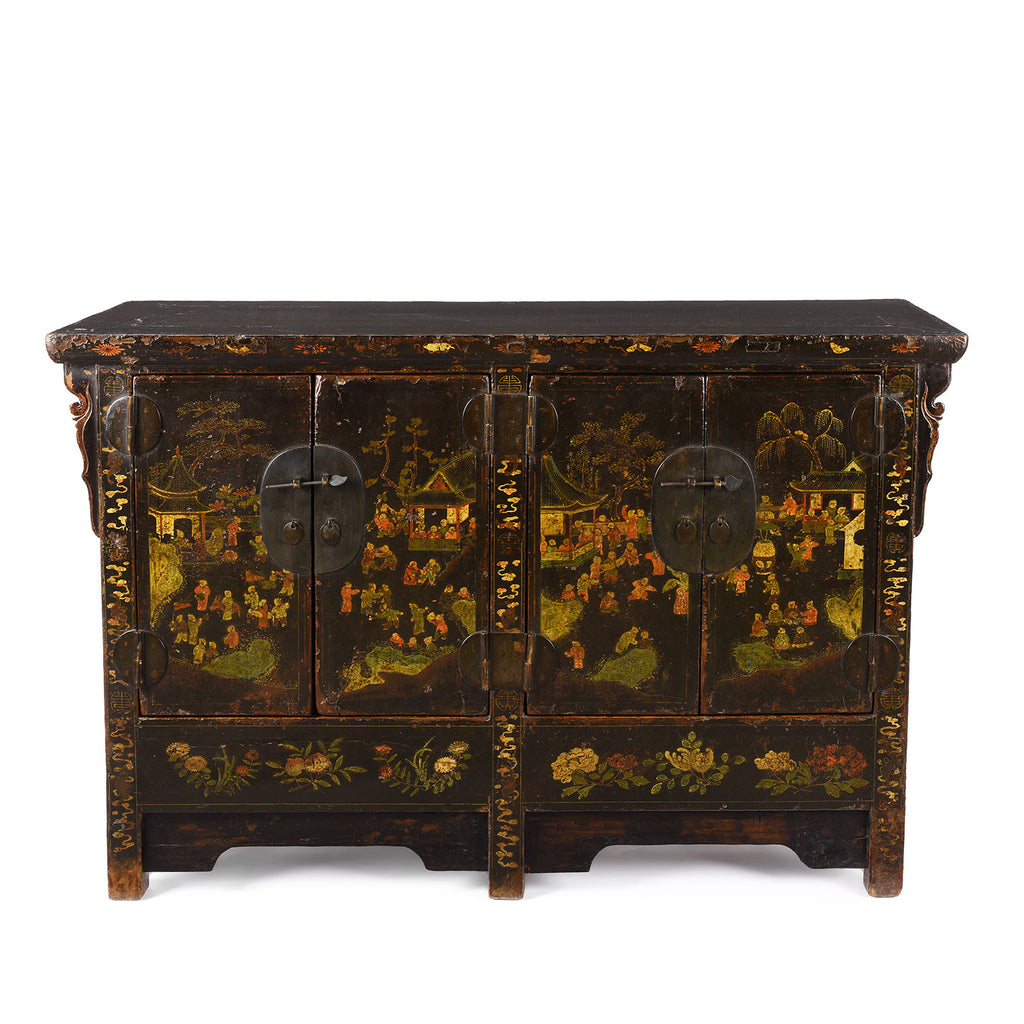 Restoring chinese lacquer shop furniture