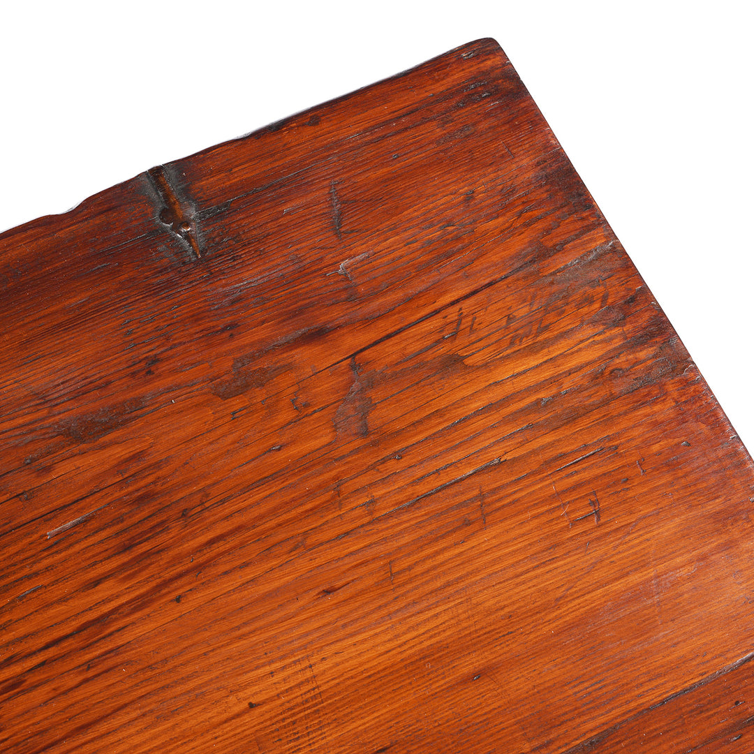 Detail From Antique Painted Storage Chest From Tibet | Indigo Antiques