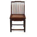 Book Chair With Rattan Seat From Zhejiang - 19th Century