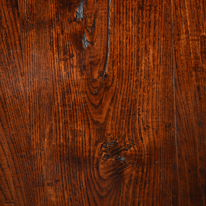 Grain Detail From Antique Elm Wardrobe Cabinet From Gansu - 19th Century | Indigo Antiques