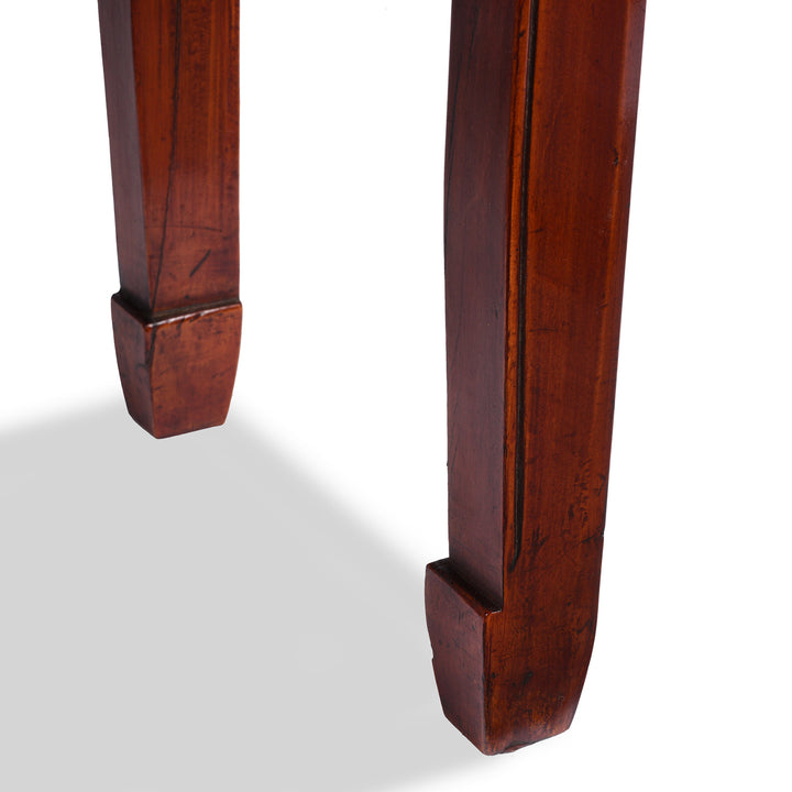Legs Detail From Vintage Hardwood Low Table From Jiangsu | Indigo Antiques