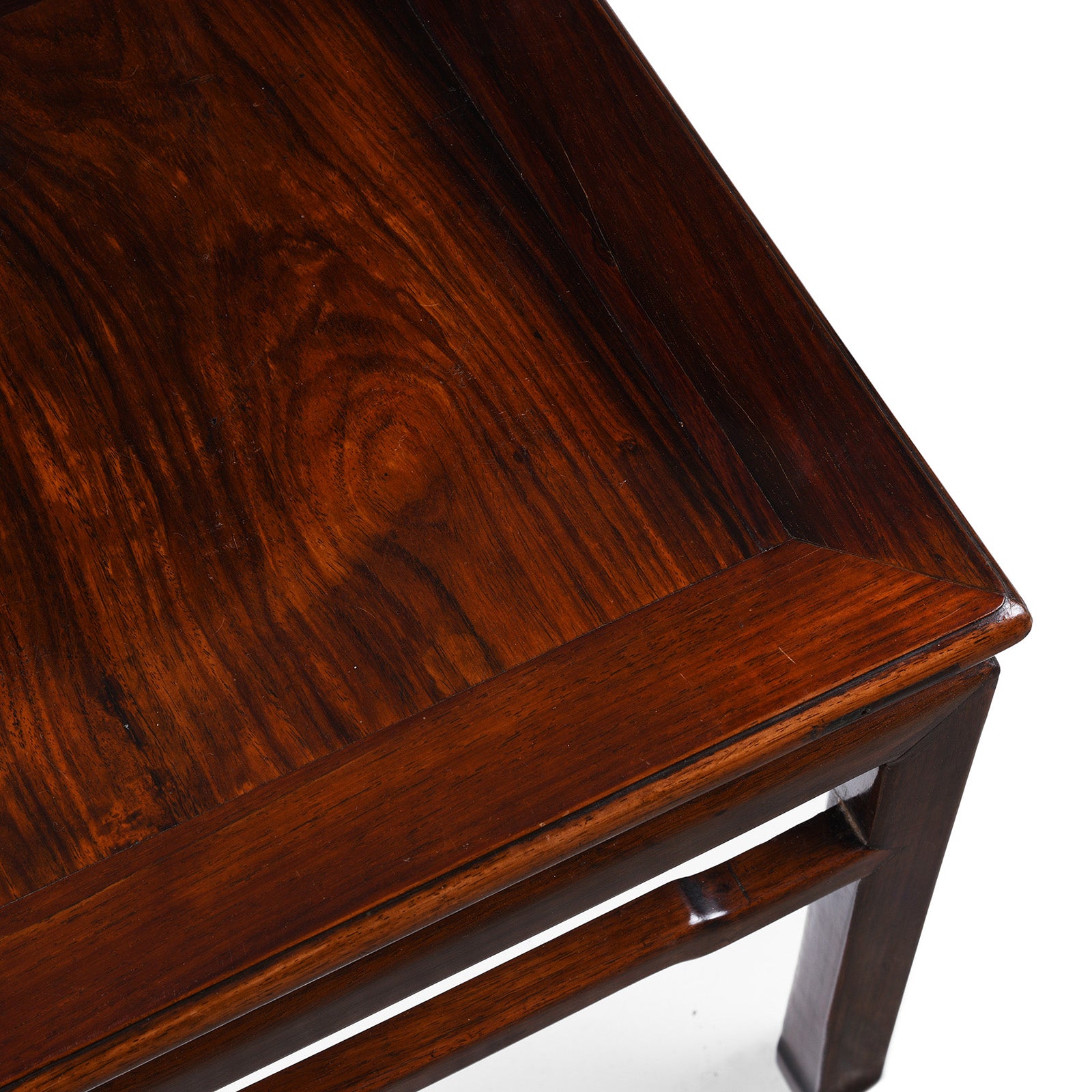 Table Top Detail From Antique Chinese Rosewood Side Table