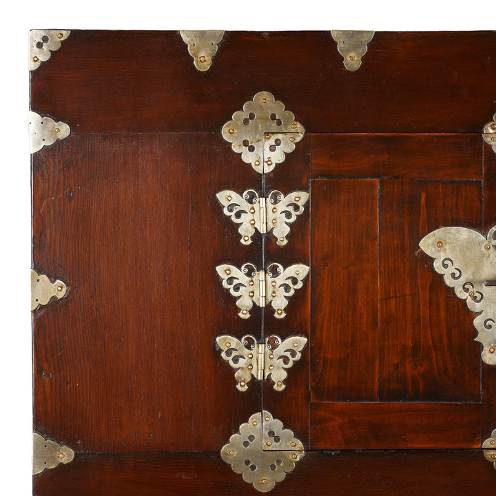 Corner Detail From Korean Ich Ung Nong | Indigo Antiques