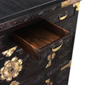 Korean Lacquer Samch'ung Jang Cabinet on Stand - Ca 1920