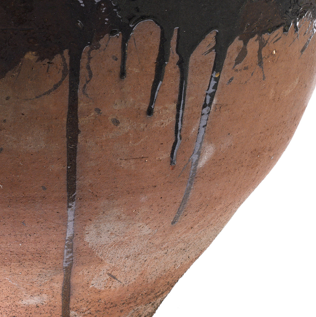 Detail From Reproduction Glazed Martaban Jar | Indigo Antiques