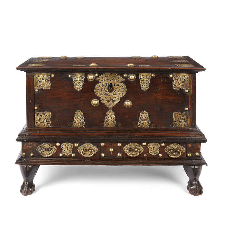 Antique Dutch Colonial Chest from Ceylon | Indigo Antiques