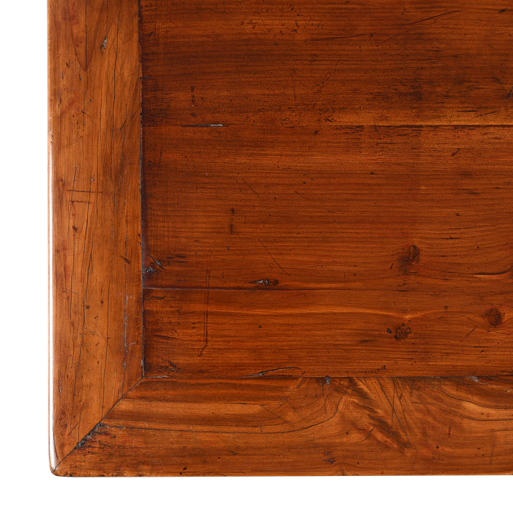 Wood Grain Detail From An Antique Cypress & Cedarwood Chinese Wine Table - Ca 1920's | Indigo Antiques