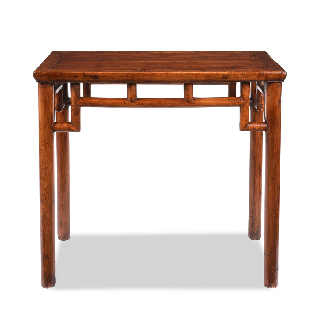 Antique Chinese Cypress & Cedarwood Wine Table - Ca 1920's | Indigo Antiques