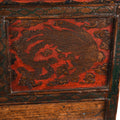 Painted Choksar Prayer Table from Tibet - 19th Century