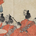 'Visit Of The Prince At Nikko Shrine' Original Woodblock Print by Toyohara Chikanobu - Ca 1897