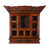 Antique Painted Tibetan Shrine Cabinet - | Indigo Antiques