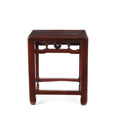Red Elm Side Table From Jiangsu - 19th Century