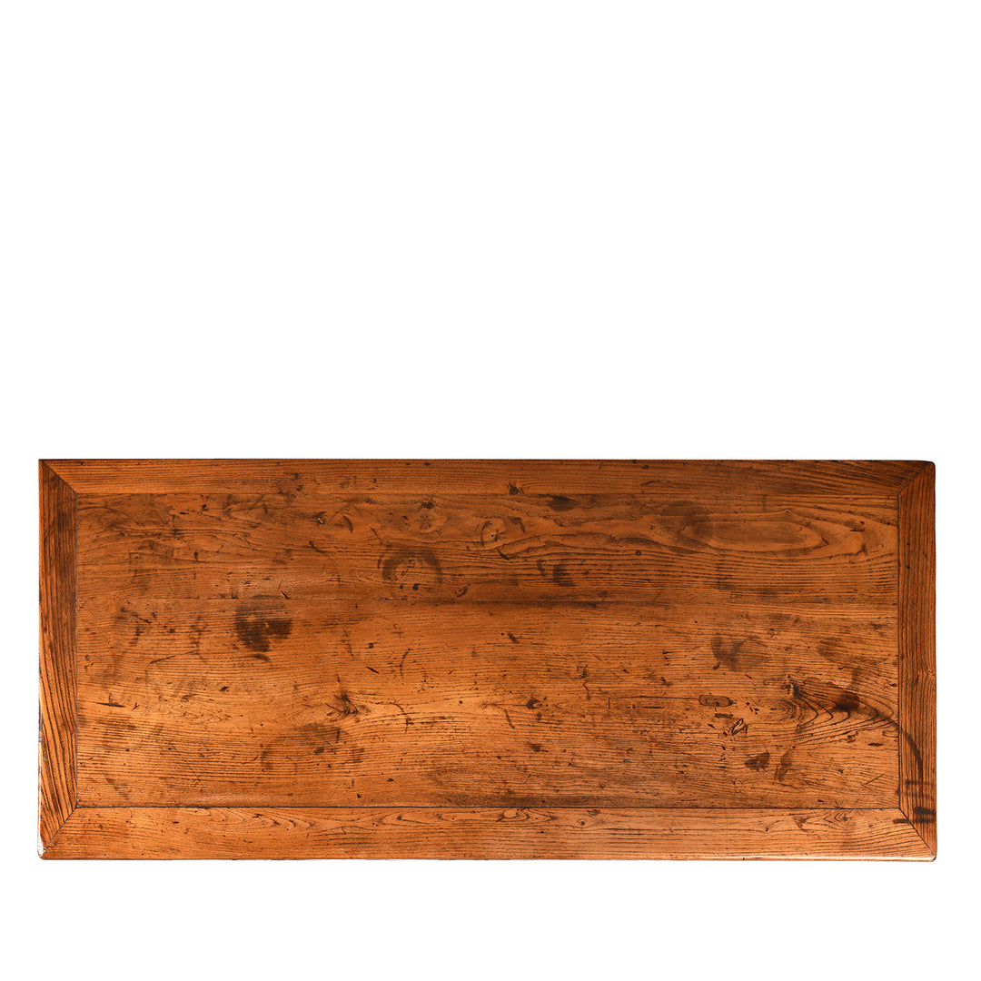 Top Of Antique Chinese Burr Elm Tianjin Sideboard | Indigo Antiques