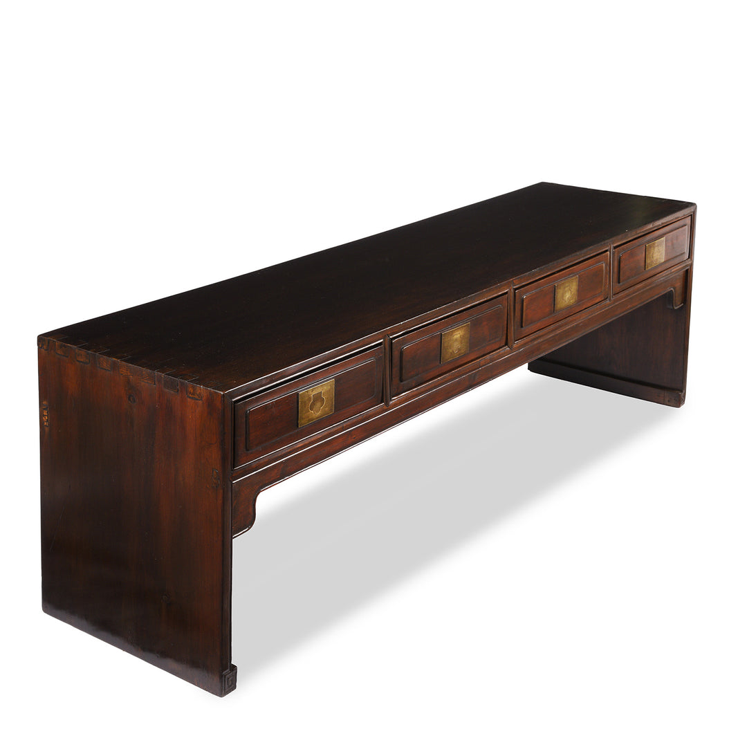 Antique Chinese Catalpa Kang Table From Tianjin | Indigo Antiques