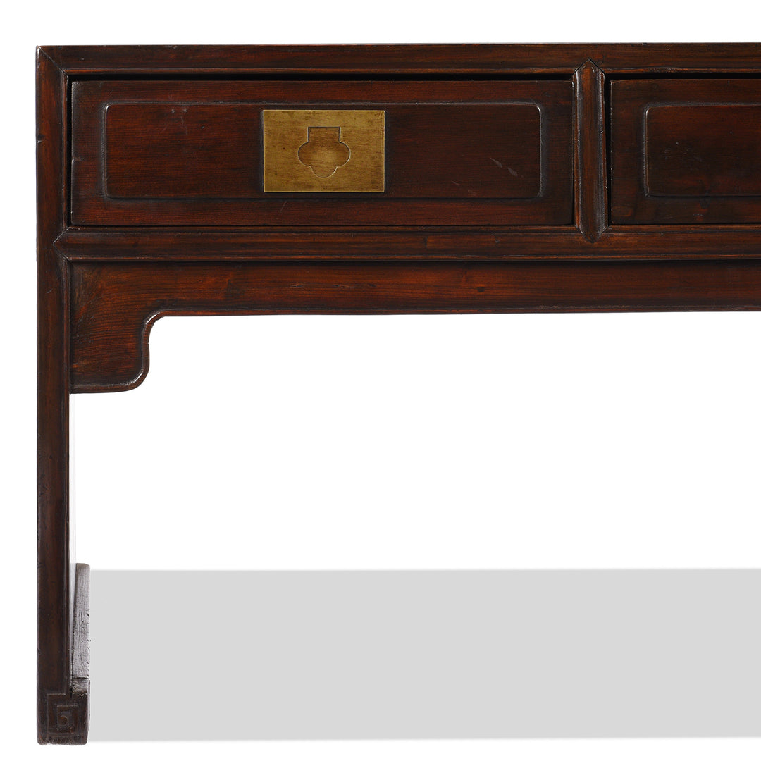 Antique Chinese Catalpa Kang Table From Tianjin | Indigo Antiques