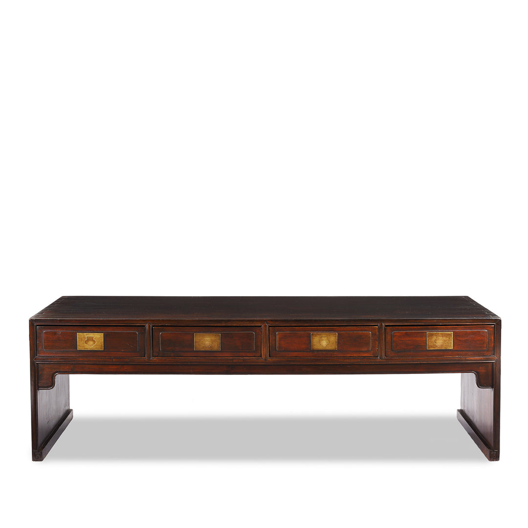 Antique Chinese Catalpa Kang Table From Tianjin | Indigo Antiques