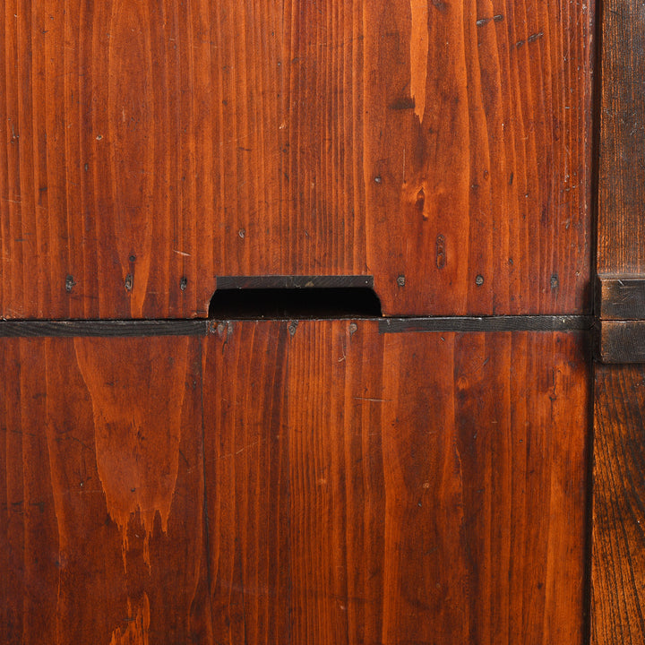 Detail From Antique Japanese Burr Zelkova Choba Dansu Chest | Indigo Antiques