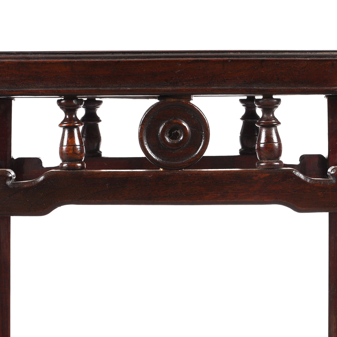 Antique Red Elm Side Table From Jiangsu | Indigo Antiques