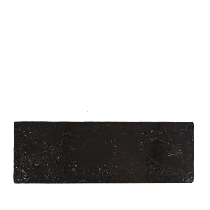Top Down View Of Antique Red Lacquer Sideboard From Shanxi | Indigo Antiques